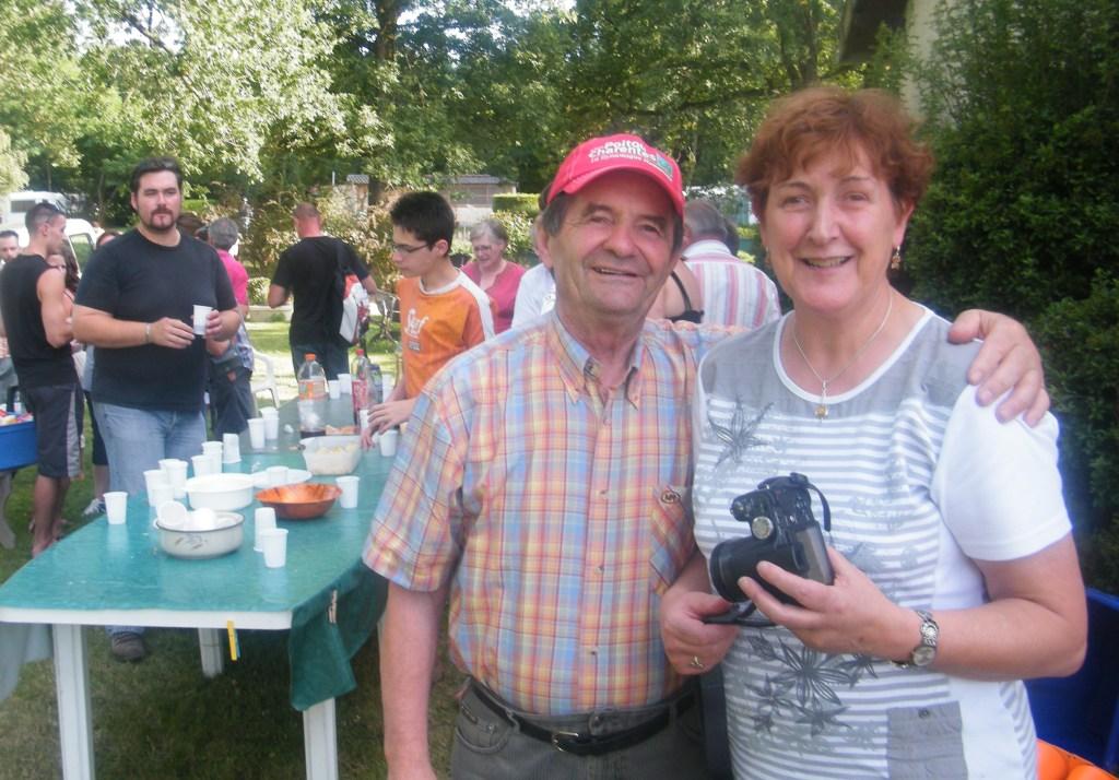 Marie-no et Rolland, super sympa!